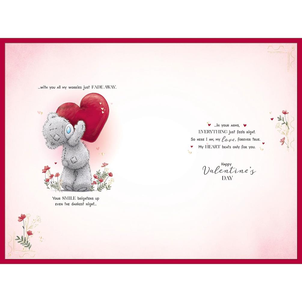 Wonderful Fiancee Me to You Bear Valentine's Day Card  Extra Image 1